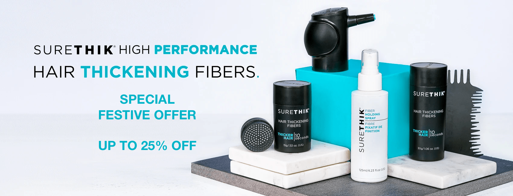 SureThik Hair Fibers India | Nutra Skyn Care