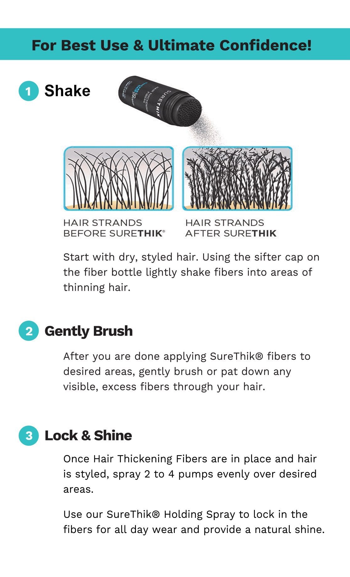 Hair Fiber Starter Package