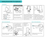 Twist-On Pump Applicator & Hairline Applicator Comb