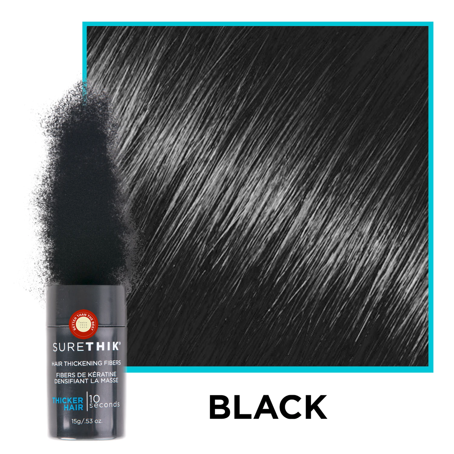 Hair Fibers 30g with Fiber Holding Spray, Applicator & Hairline Tool